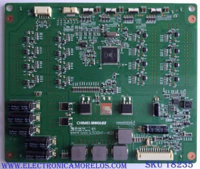 LED DRIVER / COBY 27-D071988 / L500H1-4EB / E59670 / PANEL V500HK1-LS5 REV.C9 / MODELOS LEDTV5028 / 50K316DW