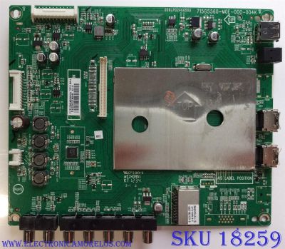 MAIN  VIZIO 756TXCCB02K033 / TXCCB02K033 / 715G5560-M0E-000-004K/ TXCCB02K033001Q /TXCCB02K033002Q/ TXCCB02K0330003/ TXCCB02K033002/ TXCCB02K0330002 / MODELO E320-A1 LTTDNLBN / E320-A1 LTTDNLBP / E320-A1 LTMDNLBN / PANEL TPT315B5-TAT01