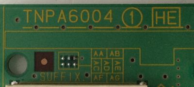 TARJETA HE / PANASONIC TNPA6004AB / TNPA6004 / PANEL V650DK1-KS2 REV.B3 / MODELO TC-65AX800C - Imagen 2