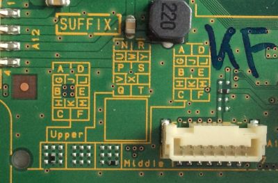 MAIN / PANASONIC TNP4G543KF / TNP4G543 / E89382 / PANEL V320BJ6-LE1 REV.B1 / MODELO 32" - Imagen 3