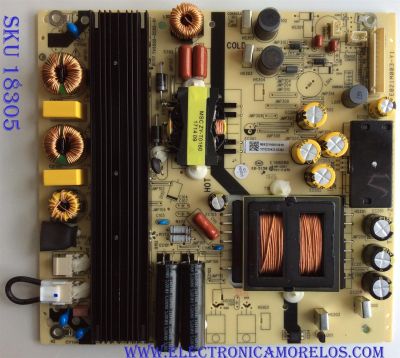 FUENTE DE PODER / JVC 1010235432 / E168066 / M59/2010045150/09 / TV5502-ZC02-01(0)2018-04-11 / E021M003-Y1 / TV5502-ZC02-01 / PANEL LC546PU2L02 / MODELO LT-55MA875	