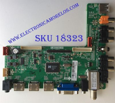 MAIN / FUENTE (COMBO) / "NOTA: RCA DAÑADO" AFFINITY B13073901 / T.MS3393.81 / V260WX1 / E310229 / PANEL`S TY390LK03-ACW6 / MODELO SLE2039