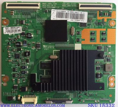 T-CON / SAMSUNG BN95-00581D / BN41-01790C / BN97-06373D / PARTES SUSTITUTAS BN95-00711A / BN95-00581B / BN95-00581C / PANEL LTJ460HQ10-V / MODELOS UN46ES7500FXZA TS01 / UN46ES7500F / UN46ES7100FXZA / UN46ES8000FXZA / LH46UEAPLGC/ZA