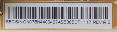 FUENTE DE PODER / SAMSUNG BN44-00427A / PD46B2_BSM / PANEL LTJ460HQ01-J / MODELOS UN46D7000LFXZA H301 / UN46D7000LF / UN40D6400UFXZA - Imagen 2