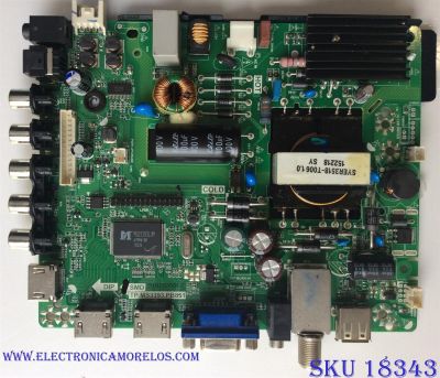 MAIN / FUENTE ( COMBO) / ELEMENT 34014242 / H15061265 / TP.MS3393.PB851 / V320BJ7-PE1 / MODELO ELEFW328	