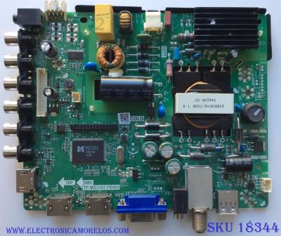 MAIN / FUENTE ( COMBO ) / UPSTAR N14110031 / BP32ES8 / P3S14108796 / TP.MS3393.PB851 / PANEL BOEI320WX1 / MODELO P32EE 7	