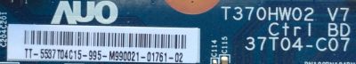 T-CON / INSIGNIA 55.37T04.C15 / 5537T04C15 / T370HW02 7 / 37T04-C07 / SUSTITUTA 5537T04C09 / 55.37T04.C09 / MODELO NS-L37Q-10A E37AZNKW3BYNN / PANEL T370HW02 V.7	 - Imagen 2
