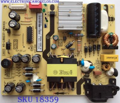 FUENTE DE PODER / TCL 08-L8923A7-PW200AA / 40-L89237-PWA1CG / E56334 / CCP-508 / PANEL LVF430CS0TE7 V1 / LVF395ND1L /  MODELOS 43S303 / 40S305TACA / 40S305LACA / 43S305TABA
