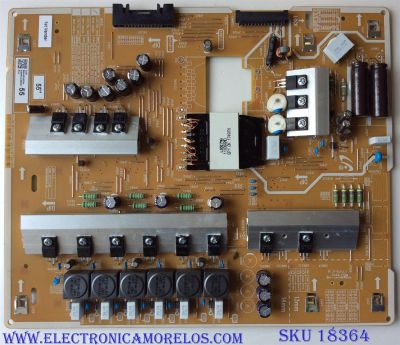 FUENTE DE PODER PARA TV SAMSUNG / NUMERO DE PARTE BN44-00939A / L55E7NQ_NHS / BN4400939A / PANEL´S CY-QN055FLAV3H /  CY-QN055FLLV3H / MODELOS QN55Q7FNAFXZA / QN55Q75CNFXZA / QN55Q75FNFXZA / QN55Q7CNAFXZA / QN55Q7FNAFXZA FB03 / QN55Q7FNAFXZA AA01