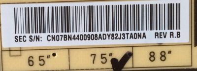 FUENTE DE PODER / SAMSUNG BN44-00908A / L75E9NA_MSM / PSLF361301A / MODELOS QN75Q7FAMFXZA AA01 / QN75Q7FAMF - Imagen 2