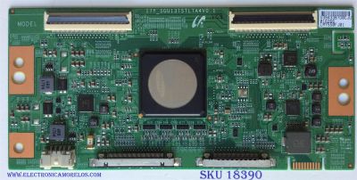 T-CON / SONY 1-897-101-11 / 17Y_SGU13TSTLTA4V0.1 / LJ94-39433B / 39433B / PARTE SUSTITUTA LJ94-39433C / PANEL YD7S550DND01B / MODELOS XBR-55X900E / XBR-55X905E / XBR-55X907E