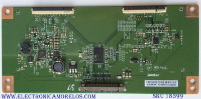 T-CON / LG 50LF6000 / E222034 / 4V9Q69KTR35380E7A08000 / 15090502 / PANEL NC550DUN-VXBP3 / MODELOS 50LF6000-UB / 50LF6000
