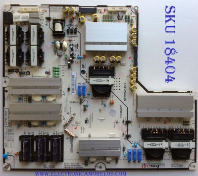 FUENTE DE PODER / LG EAY62992602 / LGP55-15OP / 62992602 / B12E022602 / MODELOS 55EG9600-UA.AUSZLJR / 55EG9600 / 55EF9500-UA.AUSZLJR