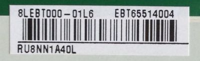 MAIN PARA TV LG ORIGINAL 4K UHD HDR SMART TV / NUMERO DE PARTE EBT65514004 / EAX67872805(1.1) / 65514004 / EAX67872805 / PANEL NC650DQG-ABGX5 / DISPLAY HV650QUB-N9D / MODELO 65UK6090PUA / 65UK6090PUA.BUSGLOR - Imagen 2