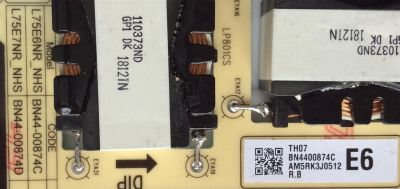 FUENTE DE PODER PARA TV SAMSUNG / NUMERO DE PARTE BN44-00874C / L75E6NR / L75E6NR_NHS / BN4400874C / MODELOS UN75NU6900 / UN75NU710 / UN75NU7100GXPR / UN75NU7100GXPE / UN75NU7100FXZX / UN75NU7100FXZC / UN75NU6900FXZA / (MAS MODELOS EN DISCRIPCIÓN... - Imagen 2