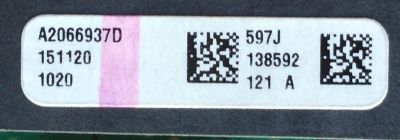 MAIN / SONY A-2066-937-D /A2066937D / 1-894-094-23 / 173534123 / PANEL IS5F320VNO01 / MODELO KDL-32R500C	 - Imagen 2