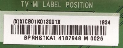 MAIN / INSIGNIA XICB01K013 / XICB01K013001X / 715G9566-M01-B00-005T / PANEL TPT550U2 -D077.L REV:S21A / TPT550U2 REV:S02B / NUMERO DE DISPLAY ST5461D07-2 VER.2.2 / MODELO NS-55DF710NA19	 - Imagen 2