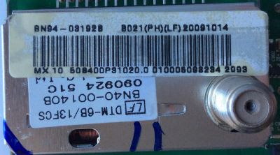 MAIN PARA TV  SAMSUNG NUMERO DE PARTE   BN94-03192B / BN97-03883B / BN41-01274A / PANEL S50HW-YD12 / S50HW-YB05 / MODELO PN50B400P3DXZA LU04	 - Imagen 2