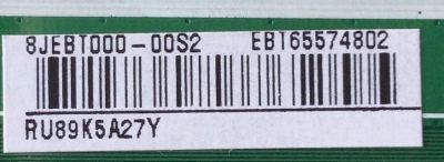 MAIN/ LG EBT65574802 / EAX67872805(1.1) / 8JEBT000-00S2 / PANEL NC650DQG-AAGX1 / MODELO 65UK6090PUA BUSVLOR	 - Imagen 2