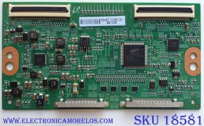 T-CON / SONY LJ94-24877C / WDL_C4LV0.1 / SUSTITUTAS LJ94-24765D / LJ94-24877C / PANEL LTY550HJ04-A01 / MODELO KDL-55EX640	