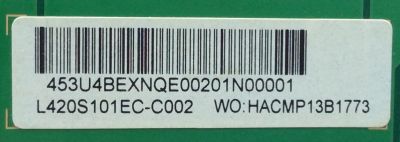 LED DRIVER / CHANGHONG C390S01E01C / KB-6160C / L420S101EC-C002 / PANEL V420DK1 / MODELO UD42YC5500UA	 - Imagen 2