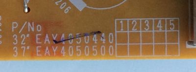 FUENTE DE PODER / LG EAY40504402 / 43234102 / EAX40097902/0 / PANEL LC320WX1 (SA)(A1) / MODELO 32LG40-UA AUSQLH	 - Imagen 2