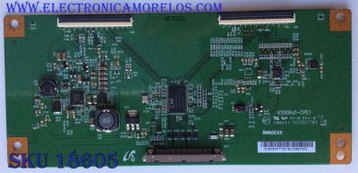 T-CON / LG 50LB6100-UG/ 4V9Q54F / V500HJ1-CPE1 / PANEL NC500DUN-VXBP2 / MODELO 50LB6100-UG.BUSJLJR	