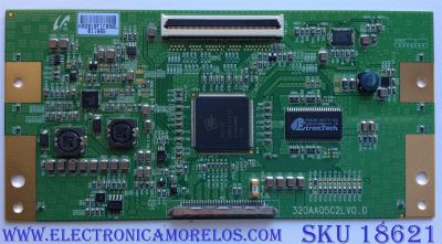 T-CON / RCA LJ94-02818F / 320AA05C2LV0.0 / PANEL LTI320AA02 / MODELOS 32LA30RQD / NEC V321	