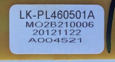 FUENTE DE PODER / APEX LK-PL460501A / CQC12134077115 / PANEL V460HJ1-PE1 / MODELO LE4643T	 - Imagen 2