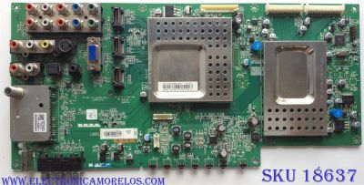 MAIN / TOSHIBA 75016563 / STU40T VTV-L40703 REV:1 / 461C1L51L12 / 431C1L51L12 / E85792 / PANEL LTA460HF03 T02 / MODELO 46XV640UZ