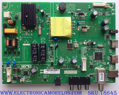 MAIN / FUENTE ( COMBO ) TOSHIBA B17125971 / TP.MS3553.PB789 / 3MS553LC5NA.02 / 32D1630 / 02-SH253A-C007002 / PANEL LVW320CSDXE26 V7 / MODELO 32L310U18	