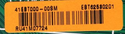 MAIN / LG EBT62530201 / EAX65000005(1.0) / EBR77185301 / EAX65000004(1.4) / PANEL NC550DUN-SAAP1 / MODELO 55LN549E-UA.BUSULJR	 - Imagen 2