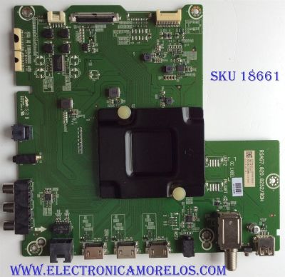 MAIN / HISENSE 237796 / RSAG7.820.8252/ROH / 231565 / HU55A6100UWR / 3TE55G182621 / PANEL HD550S1U81-L1 / MODELO 55R6000E / 55R6E