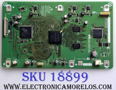 TARJETA DIGITAL / SHARP RUNTKA740WJQZ / XF608WJ / QPWBXF608WJN1 / KF608 / PANEL LK520D3LWF02 / MODELO LC-52LE925UN