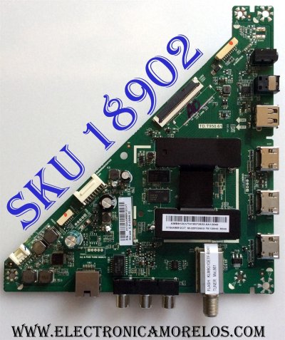 MAIN PARA TV INSIGNIA / 317GAAMB912CVT / TD.T950.61 / PANEL TPT315B5-1A058.L REV:S28L / MODELO NS-32DF310NA19