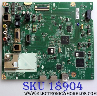 MAIN / LG EBU63224404 / EAX66212905 (1.1) / 7252038-4 / 74EBU010 / PANEL HC400DUN-VCKN9-214X / MODELO 40LX560H-UF / 40LX560H-UF.BUSJLJM