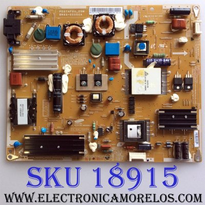 FUENTE DE PODER / SAMSUNG BN44-00350A / PD37AF0U_ZSM / PSLF101B01B / PANEL T370FAE1-DA DD01 / MODELOS UN37C5000QFXZA AA02 / UN37C5000QF / UN32C5000QFXZA