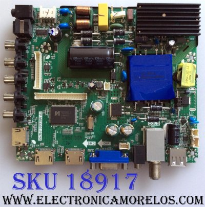 MAIN / FUENTE / (COMBO) / ELEMENT K17031037 / TP.MS3393.PB751 / 20170329 / PANEL`S T400-V35-DLED / V400HJ6-PE1 C2 / MODELO ELFW4017