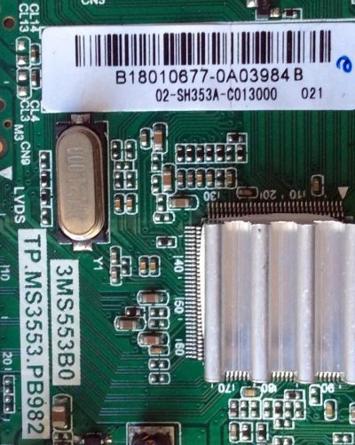 MAIN / FUENTE (COMBO) / BEST BUY / TOSHIBA B18010677 / TP.MS3553.PB982 / 3MS553B0 / 02-SH353A-C013000 / PANEL LVW320CSDX E26 V62 / MODELO 32L220U19 /32L220U19 Rev.A - Imagen 2