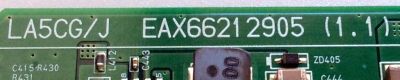 MAIN / LG EBU63543801 / EAX66212905 (1.1) / EAX66212905 / PANEL LC430EUE (FH)(M3) / MODELOS 43LX570H-UA.BUSYLJM / 43LX570H - Imagen 2