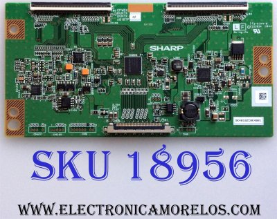 T-CON / SHARP / SAMSUNG CPWBX4818TPZZ / E222034 / RUNTK4818TPZZ / DUNTK4818TPZZ / SK4818ZC0K4801 / PANEL'S LK420D3LZ10W / CY-LD40BGD-V1 / MODELOS LC-42D62U / UN40D5550 / UN40D5550RFXZA FB03