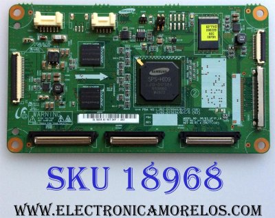 T-CON / SAMSUNG BN96-09771A / LJ41-05752A / LJ92-01563A / 563A / LJ92-01564A / REV 1.6 / PANEL S63FH-YB03 / MODELOS PN63B550T2FXZA / PN63B550T2F