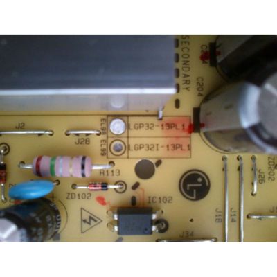 FUENTE DE PODER PARA TV LG / NUMERO DE PARTE EAY62810301 / LGP32-13PL1 / EAX64905001 / 62810301 / EAX64905001(2.4) / 3PAGC10117A-R / PANEL LC320DUE (SF)(R1) / MODELOS 32LN5300-UB / 32LN530B-UA / 32LN5700-UH / 32LN520B-UM / 32LN5310-UB - Imagen 3