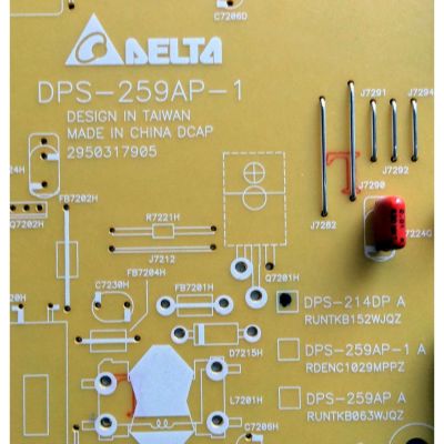 LED DRIVER / SHARP RUNTKB152WJQZ / DPS-259AP-1 / 2950317905 / PS-214DP A / PANEL JE695R3HA10Z / MODELO LC-70UD1UA - Imagen 2