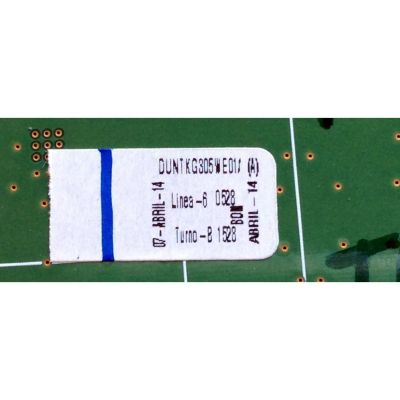 T-CON / SHARP G305FM02 / DUNTKG305WE01 / KG305 / QPWBXG305WJN1 / DUNTKG305WE01/(B) / PANEL JE695R3HA10Z / MODELO LC-70UD1UA - Imagen 2