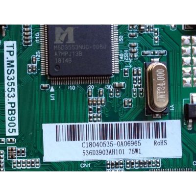 MAIN / FUENTE (COMBO) / INSIGNIA C18040535 / TP.MS3553.PB905 / 536D3903AH101 / 2010043420 / 2605827A0 / 515Y35537M04 / 9846 20180326_200151 / PANEL T390XVN02.0 / MODELO NS-39D310NA19 - Imagen 2