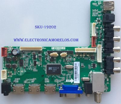 MAIN / SEIKI B14060043 / T.MS3393.81 / SY14310-1 / 890-M00-06N59 / PANEL LSC320AN02 / MODELO SE32HY27-D