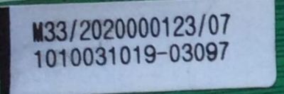 MAIN / ELEMENT 1010031019 / MS33930-ZC01-01 / 515C33930M33-1 / 2020000123 / E254215 / PANEL LSC400H10 / MODELOS ELEFW408 LE-40G36Y / ELEFW408  - Imagen 2