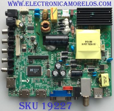 MAIN / FUENTE / (COMBO) ELEMENT /34014167 / CV3393BH-U39 / 34014167 / PANEL LSC400HM10 / MODELOS ELEF408 / ELEFW408 J6G5M