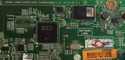 MAIN / LG / EBT64027601 / EAX66302806(1.0) / EBT64027601 / 67EBT000-01A8 / PANEL LC490EUE(FH)(M3) / MODELOS 49LX340H / 49LX340H-UA BUSYLJR - Imagen 2